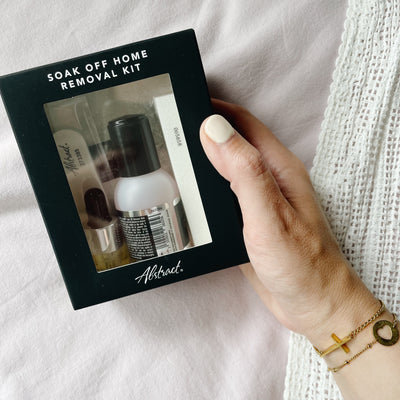 Abstract Soak Off home removal kit gellak verwijderen, productfoto