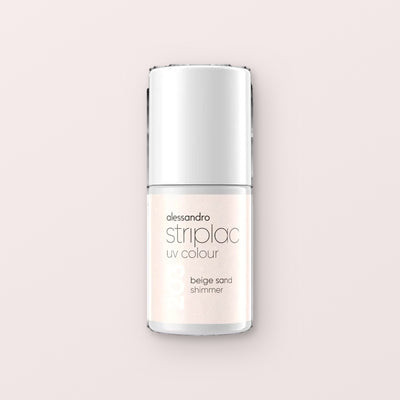 Alessandro Striplac peel or soak gellak Beige Sand Shimmer 203