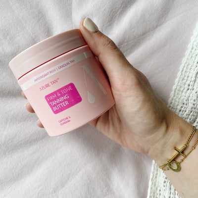 Azure Tan Firm & tone tanning butter, productfoto
