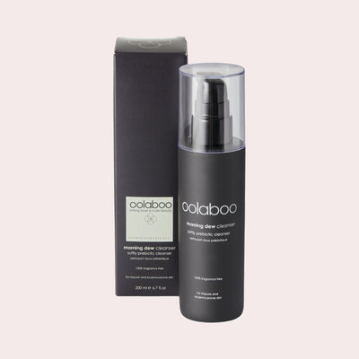 Oolaboo Morning Dew Softly Prebiotic Cleanser, milde prebiotische reiniger voor de onzuivere en gevoelige huid