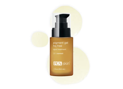 pca skin pigment gel tegen pigmentvlekken gezicht textuur