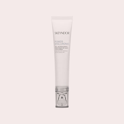 Skeyndor Power Hyaluronic Cooling Eye Contour & Eyelashes Gel, verkoelende oogcontourgel ook voor wimpers