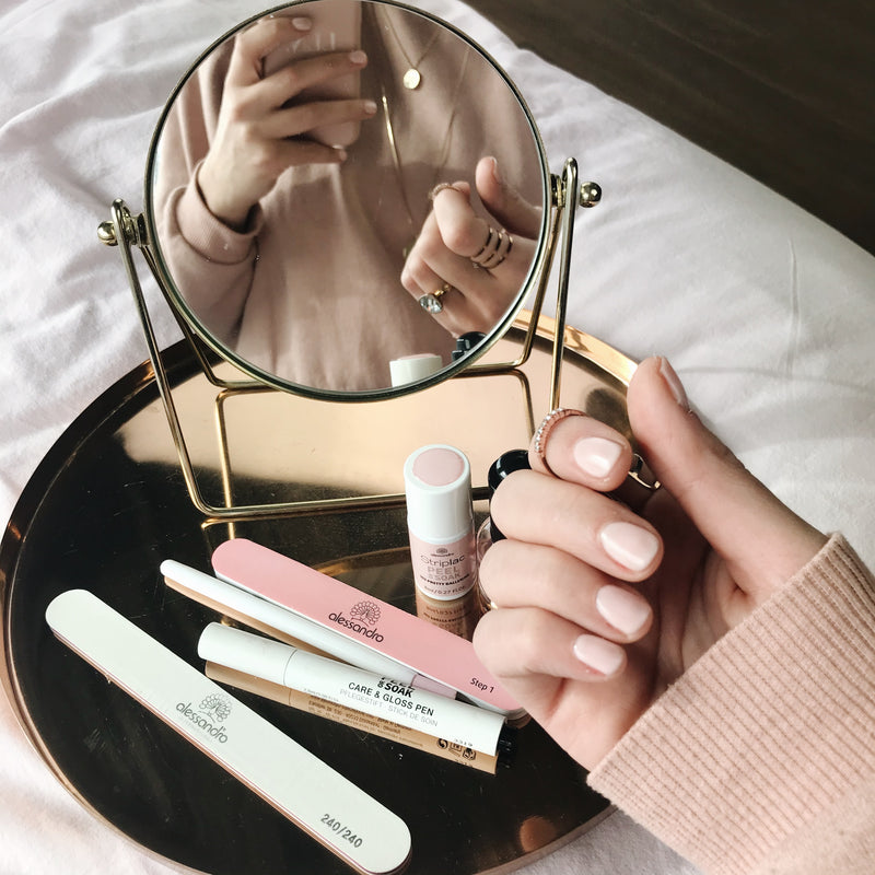 Je Striplac veranderen van kleur zonder ze eerst af te doen.