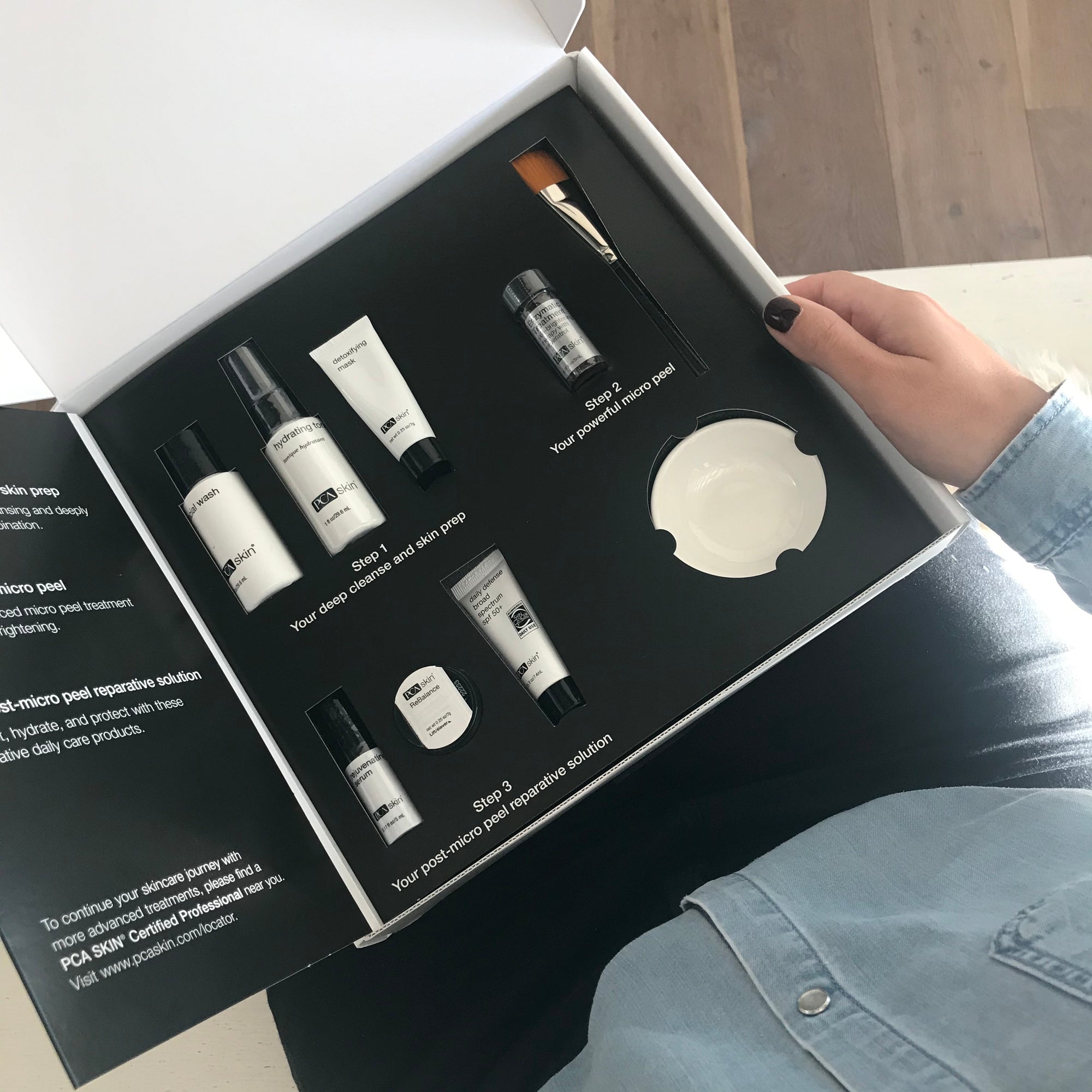 PCA skin - Micro peel at home kit