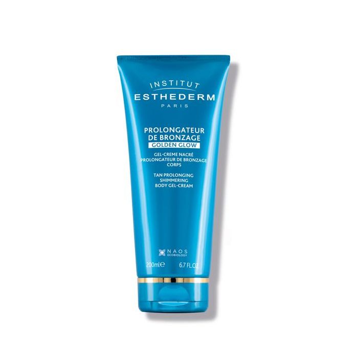 Institut Esthederm | Prolongateur de Bronzage Golden Glow - Gel-Crème Nacré Corps