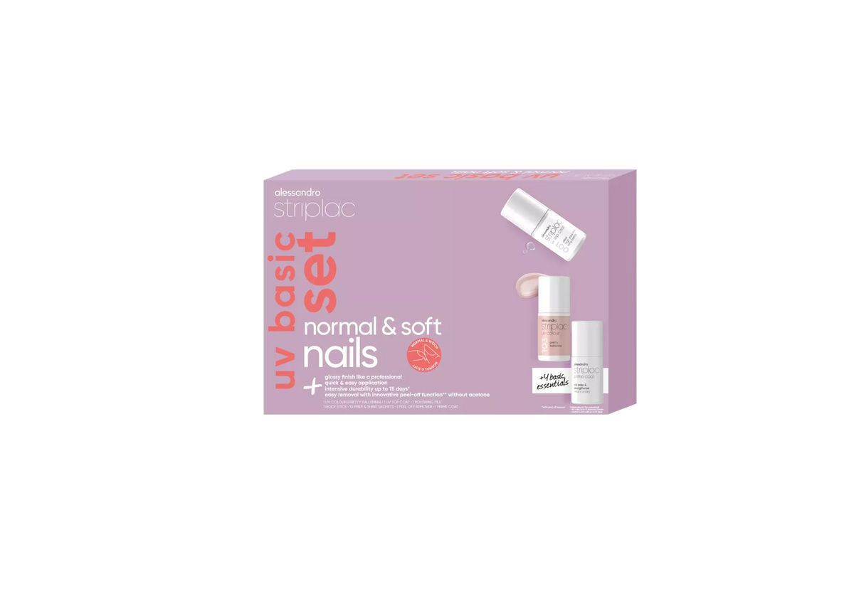 uv basic set voor normale en zachte nagels