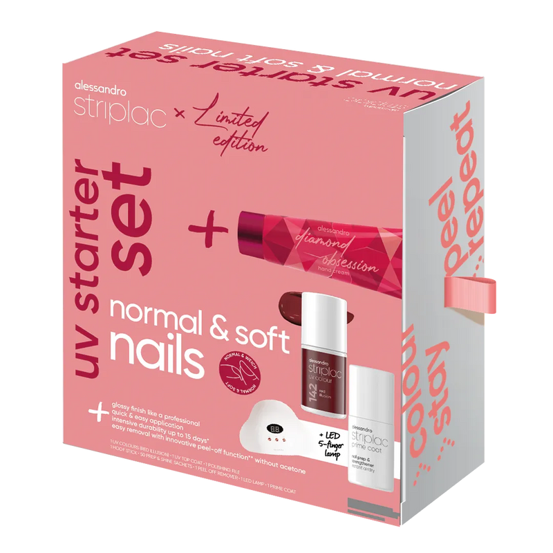 Alessandro Striplac Starter Set Normal & Soft Nails X-Mas Edition