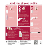 Rückseite des Striplac Starter Set Dry Nails X-Mas Edition