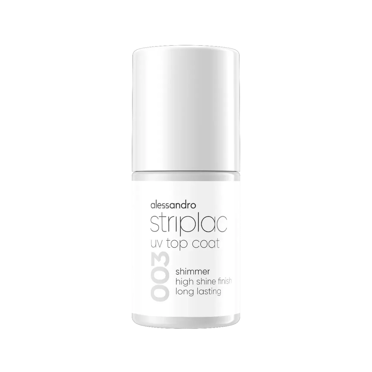 Alessandro | Striplac Peel or Soak Gellak - Couche de finition scintillante