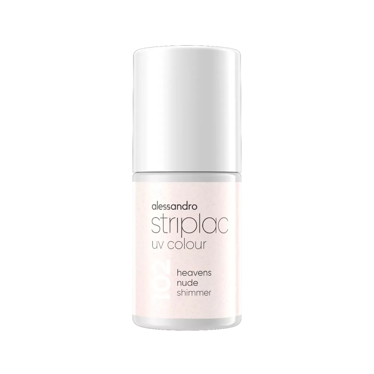 Alessandro | Striplac Peel or Soak Gellak - Heavens Nude Shimmer 102