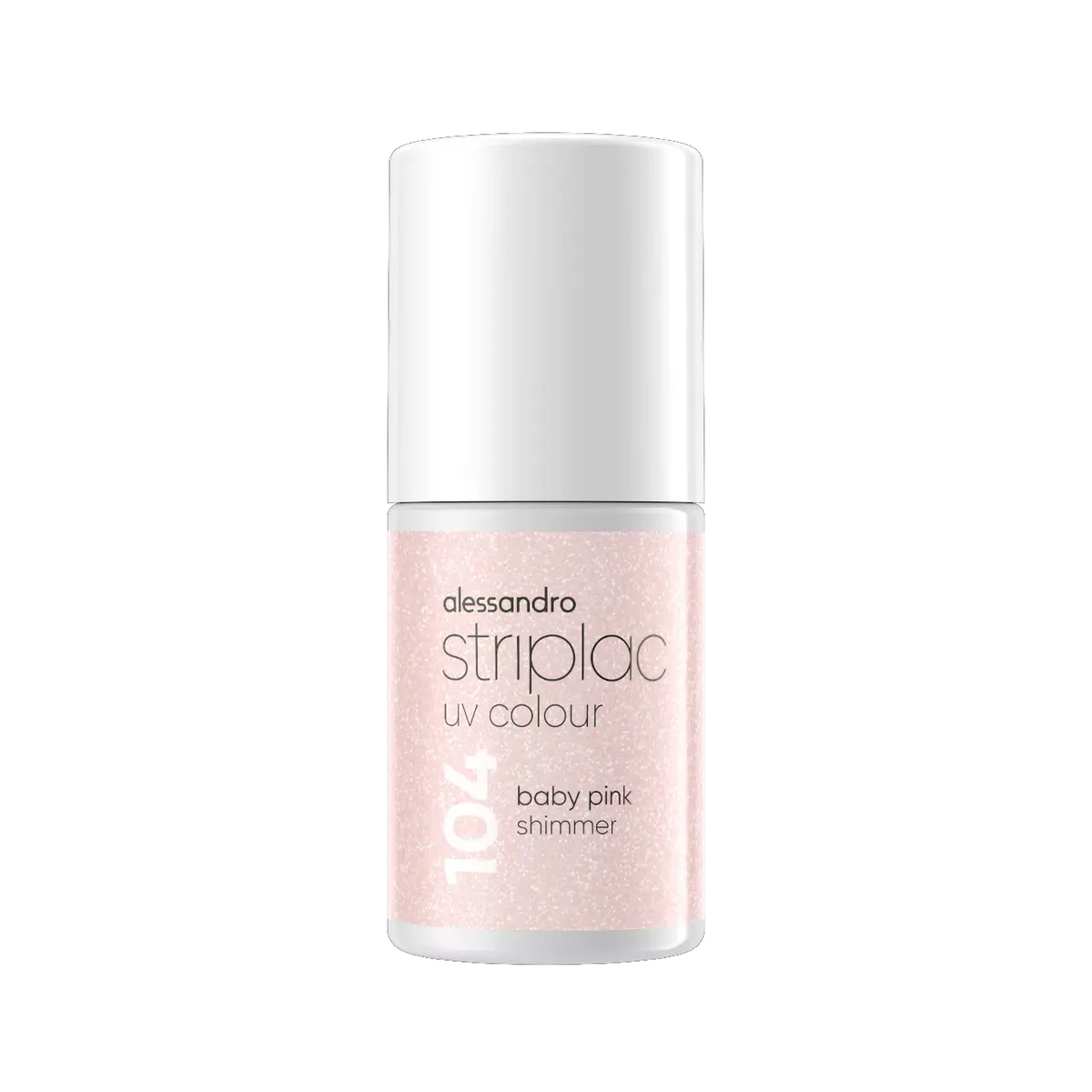 Alessandro | Striplac Peel or Soak Gellak - Baby Pink 104