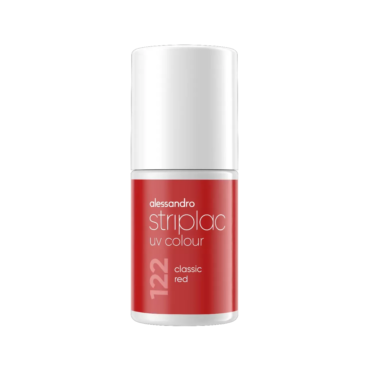 Alessandro | Striplac Peel or Soak Gellak - Classic Red 122
