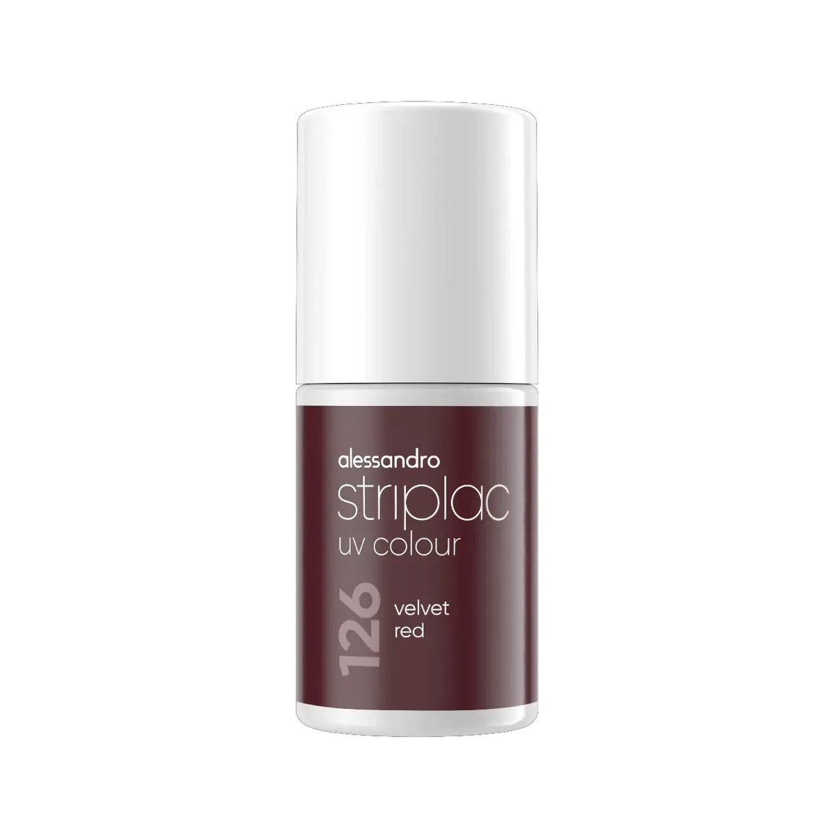 Alessandro | Striplac Peel or Soak Gellak - Velvet Red 126