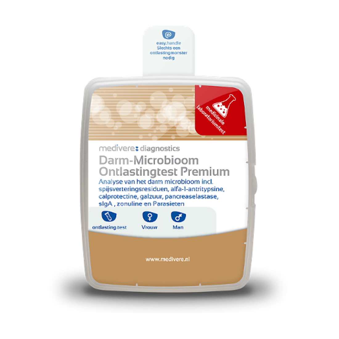 Darm Microbioom Zelftest Premium (ontlastingstest) + behandelplan