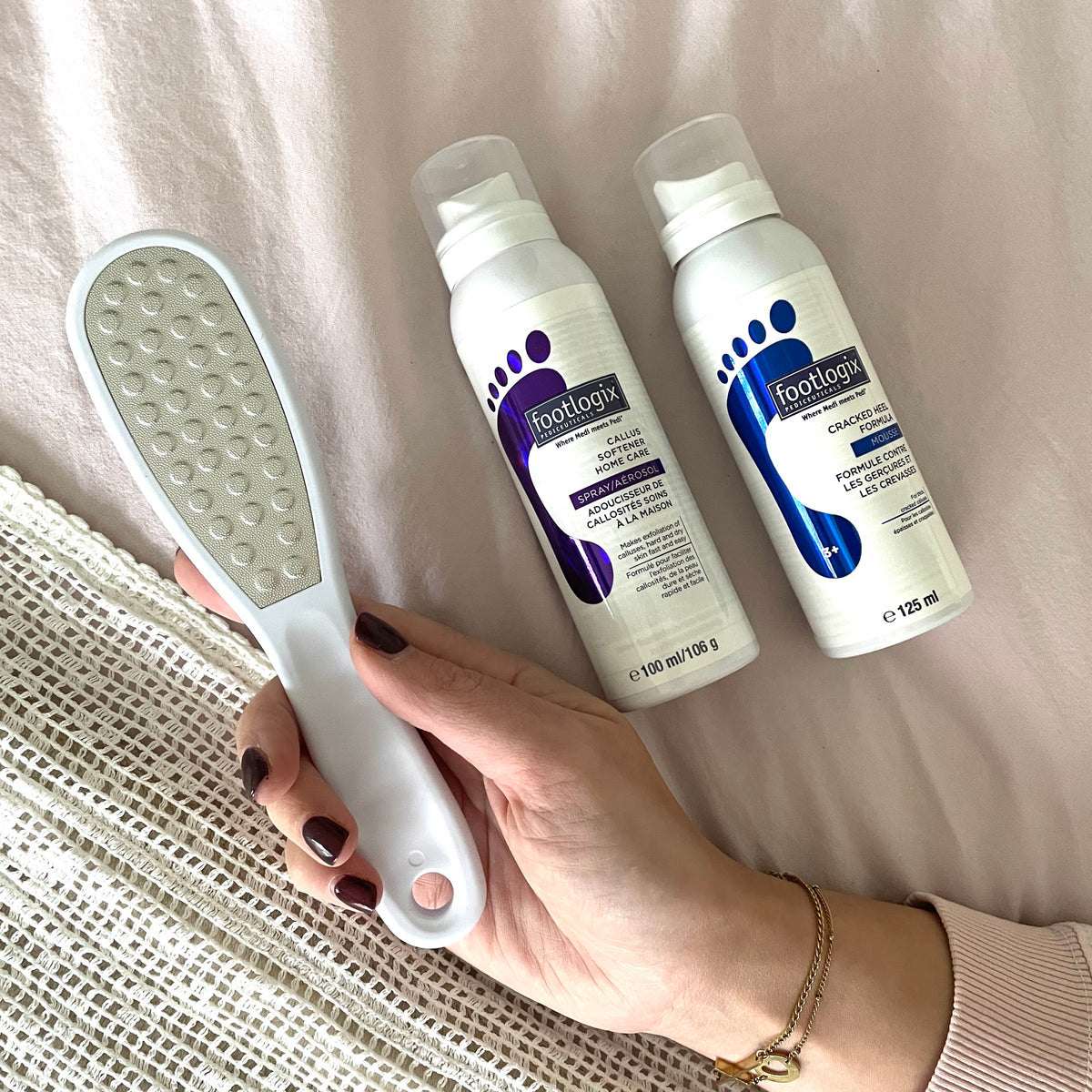 Footlogix zelf je kloven behandelen - kloven verwijderen thuis