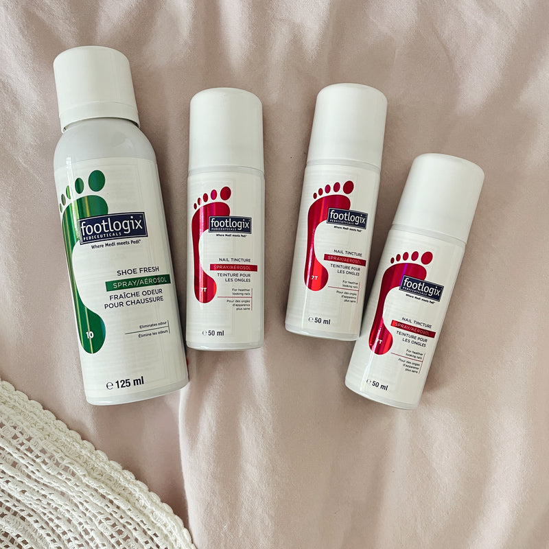 start pakket voor gele en verkleurde teennagels