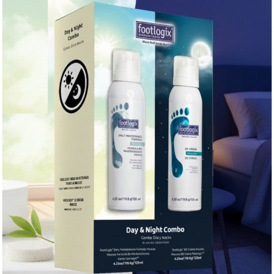 Footlogix Daily Maintenance Formulae + DD Crème Mousse
