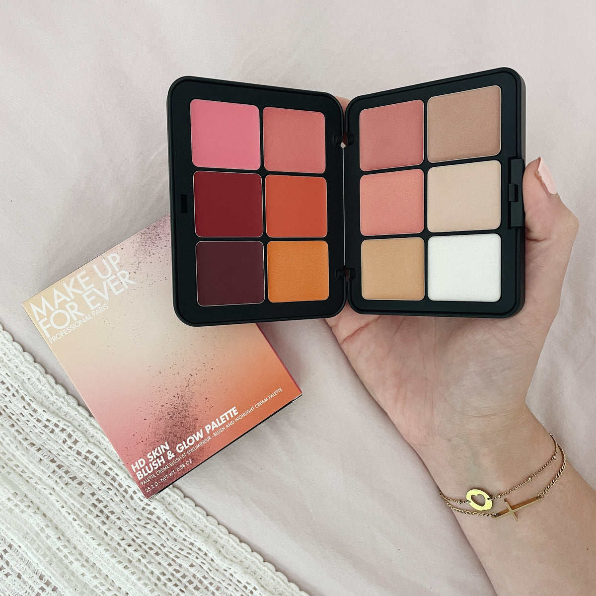 Make up for ever blush & glow palette 