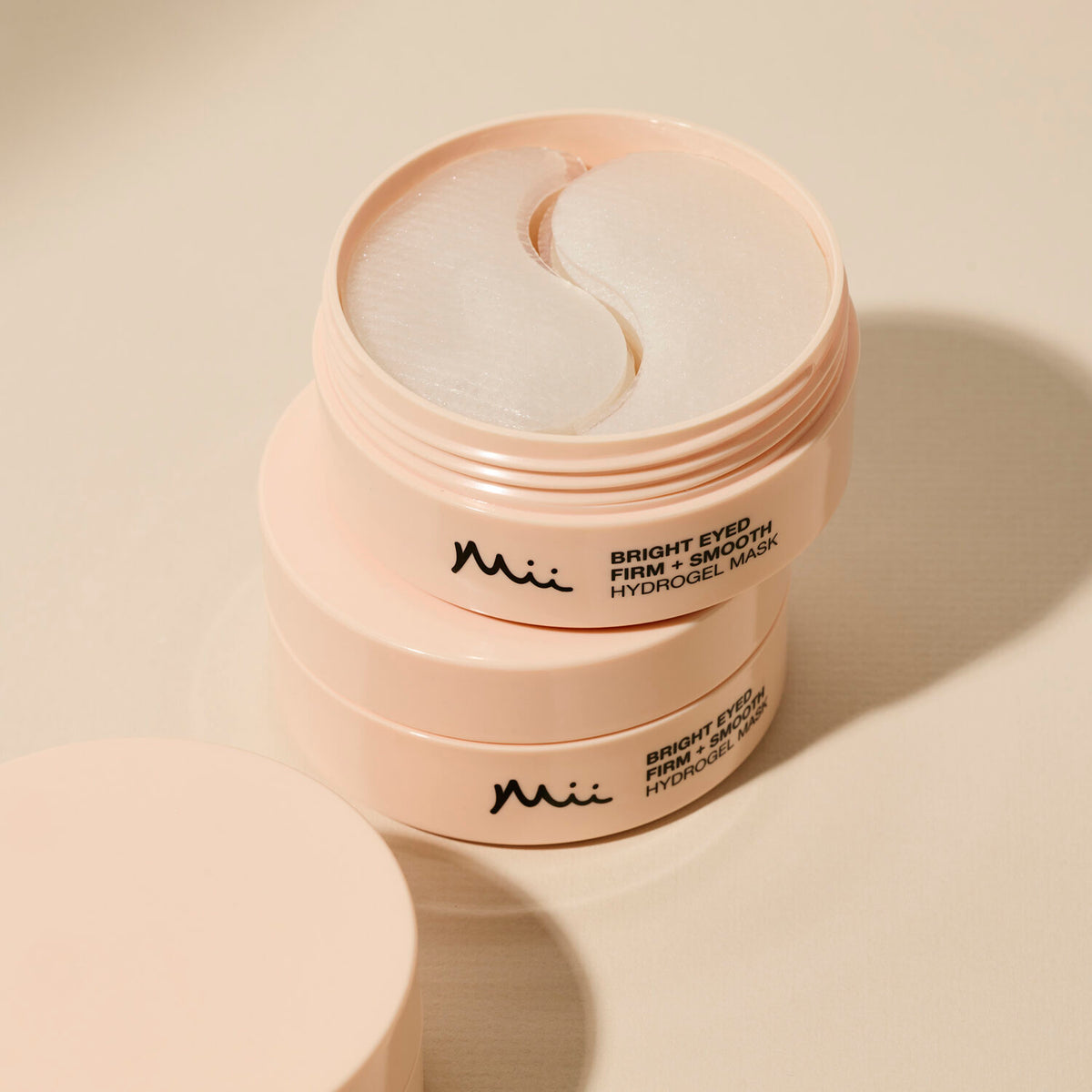 mii cosmetics bright eyed firm smooth hydrogel eye pads oogpads masker voor onder de ogen