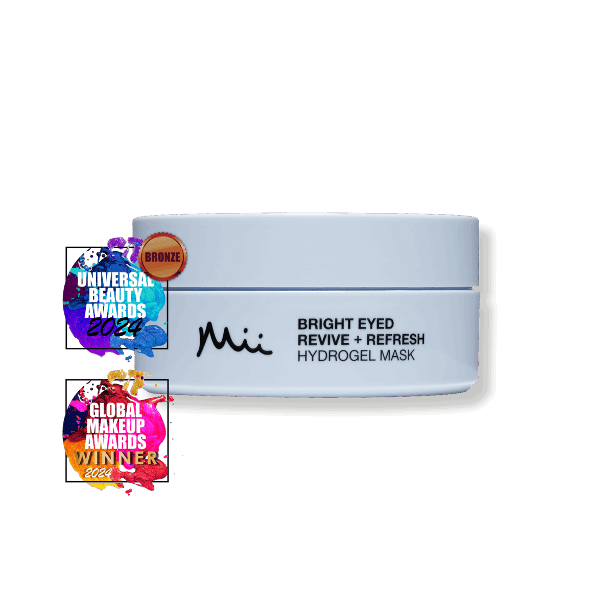 Mii Cosmetics | Bright eyed revive + refresh hydrogel mask - oogpads tegen donkere kringen en wallen