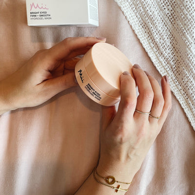 Mii cosmetics eyepads bright eyed firm smooth hydrogel oogmasker oogpatch