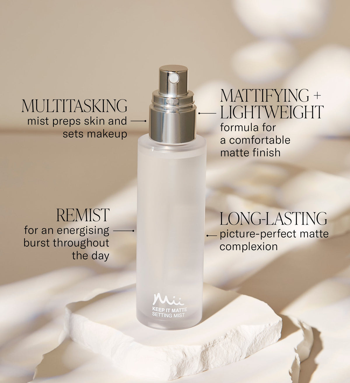 Mii Cosmetics Keep It Matte Setting Mist