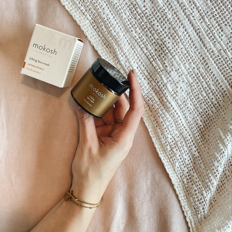 Mokosh lifting face mask oat & bamboo