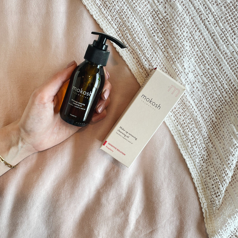Mokosh make-up removing cleansing oil raspberry