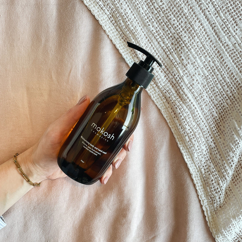 Mokosh moisturizing body and hand wash pear 