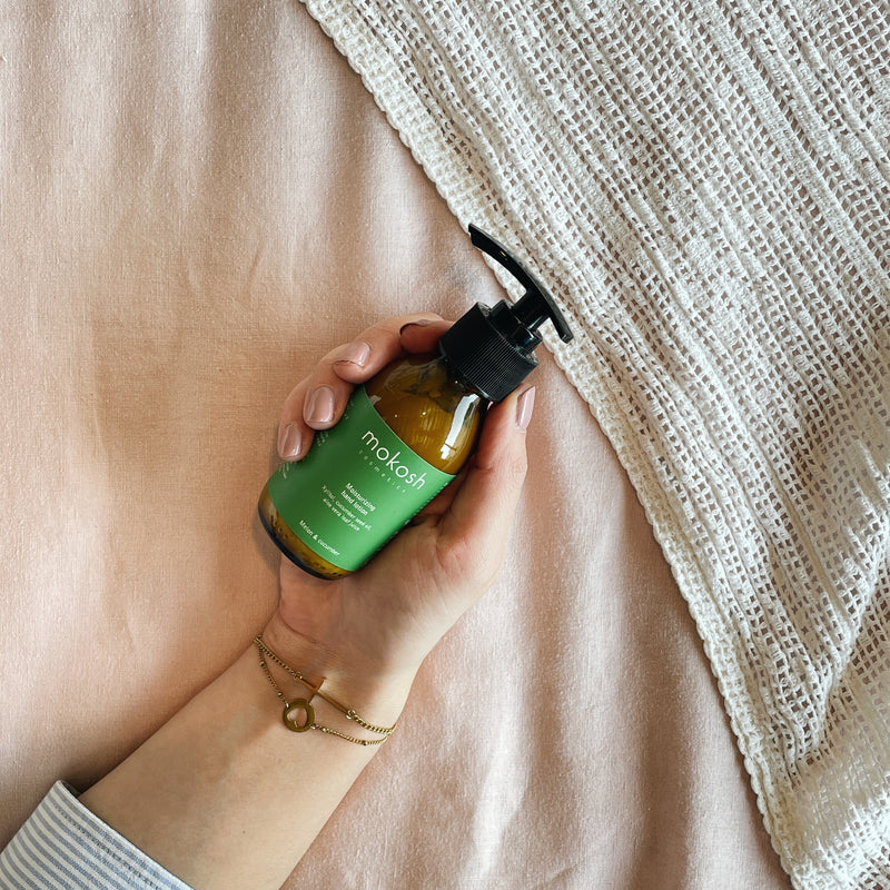 Mokosh moisturizing hand lotion melon,cucumber