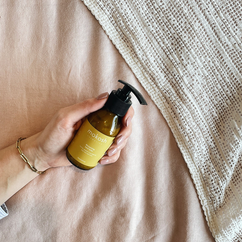 Mokosh moisturizing hand lotion passionfruit