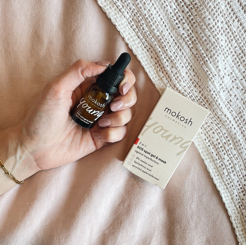 Mokosh SOS spot gel & mask acné en onzuiverheden