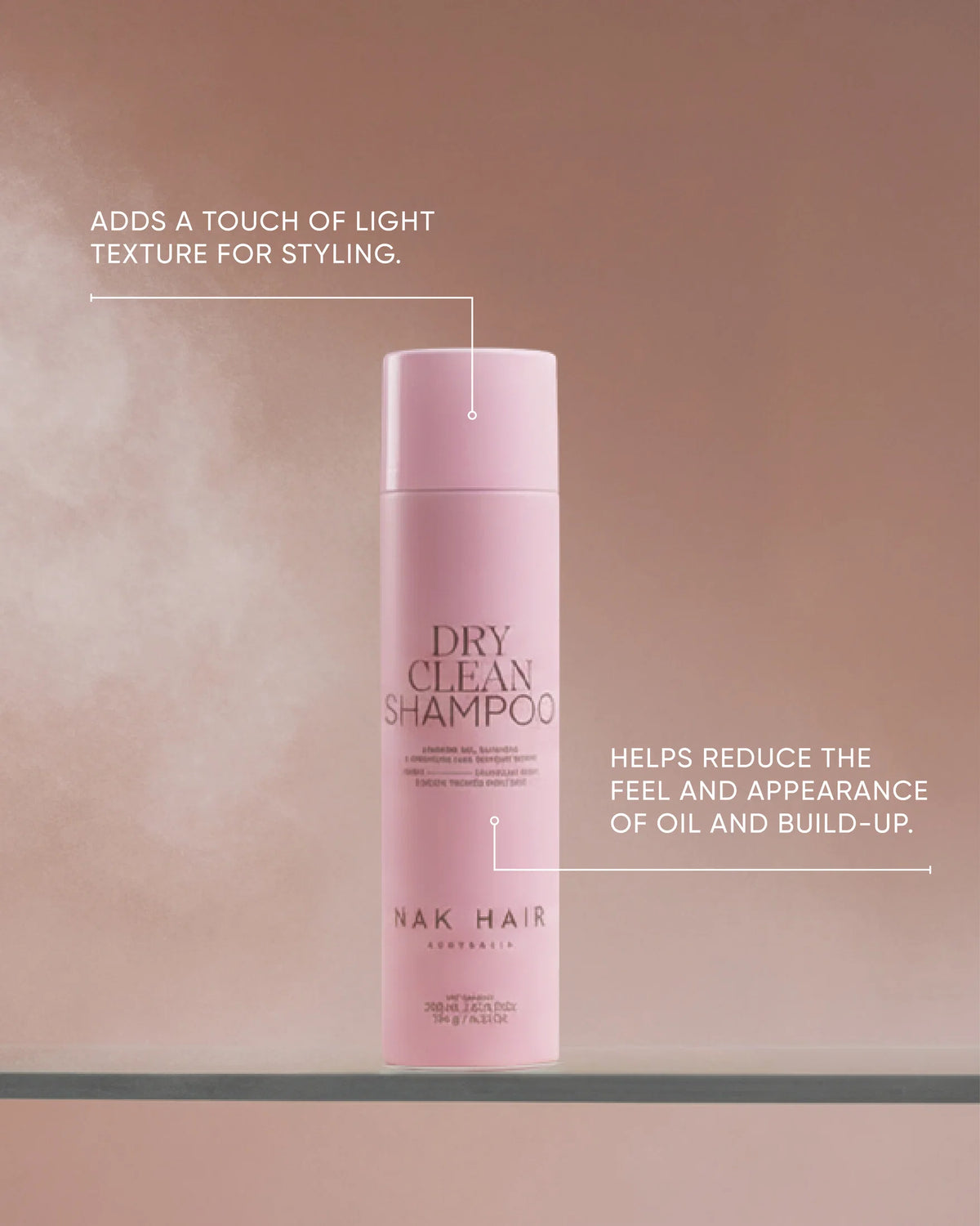 Nak hair dry clean shampoo absorbs oil 