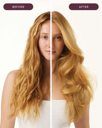 Nak hair high volume styling spray before and after