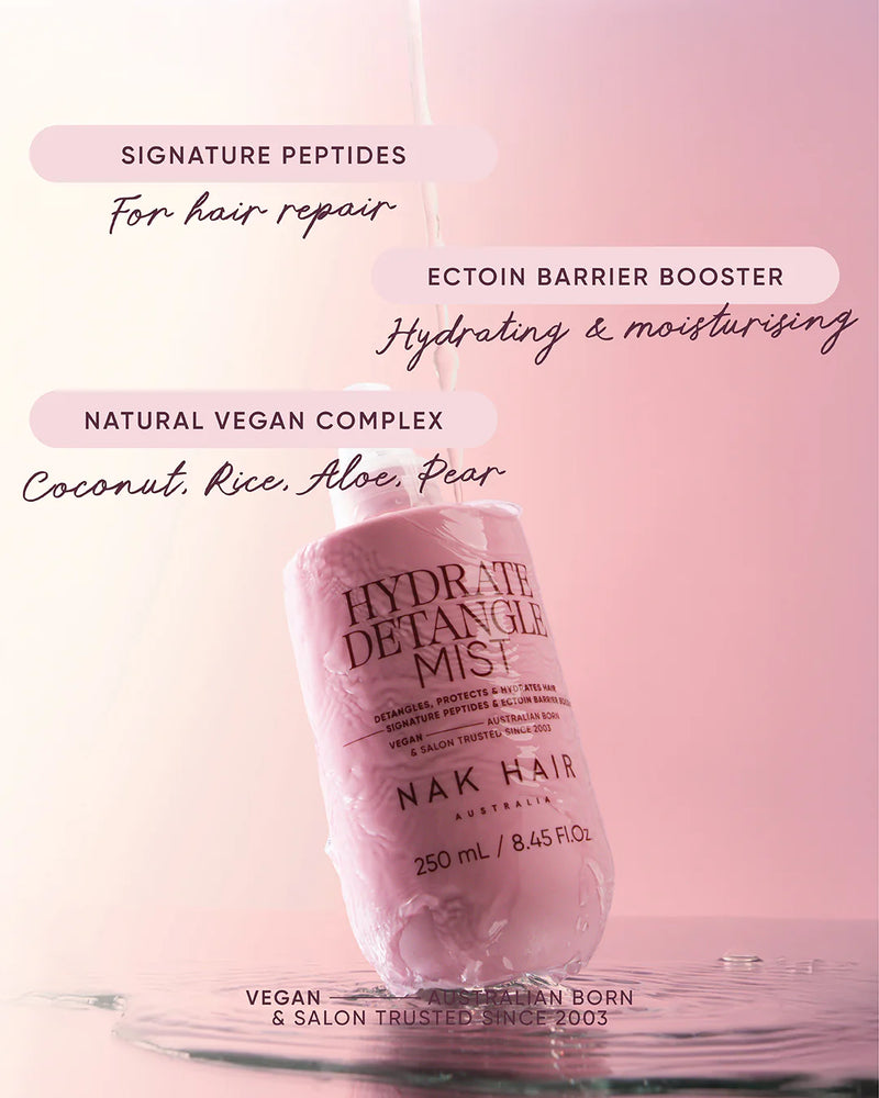 NAK hair | Hydrate detangle mist - ontwar spray