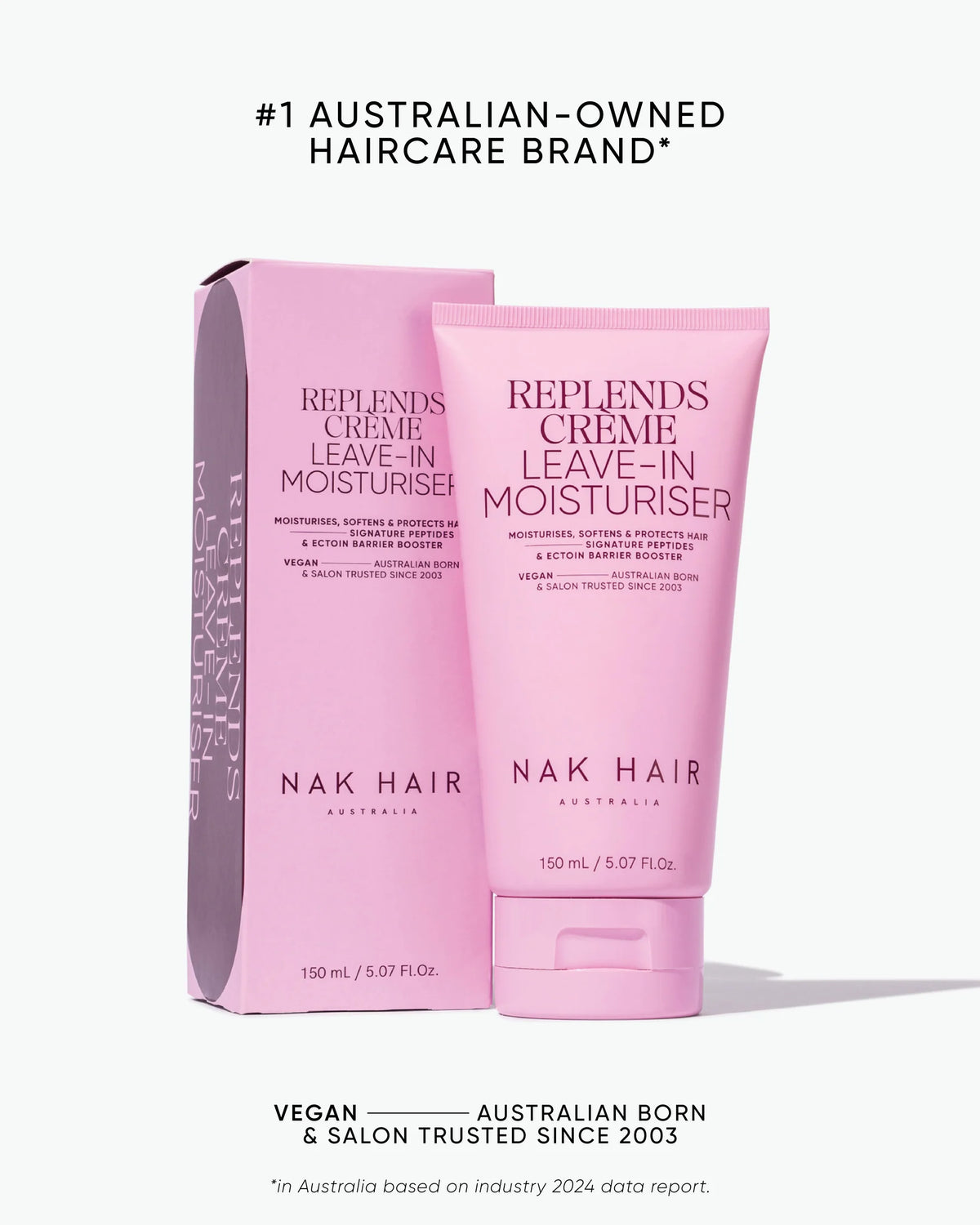 NAK Hair Replends Crème Leave-In Moisturiser leave-in conditioner anti frizz