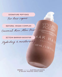 nak hair styling polish resultaat