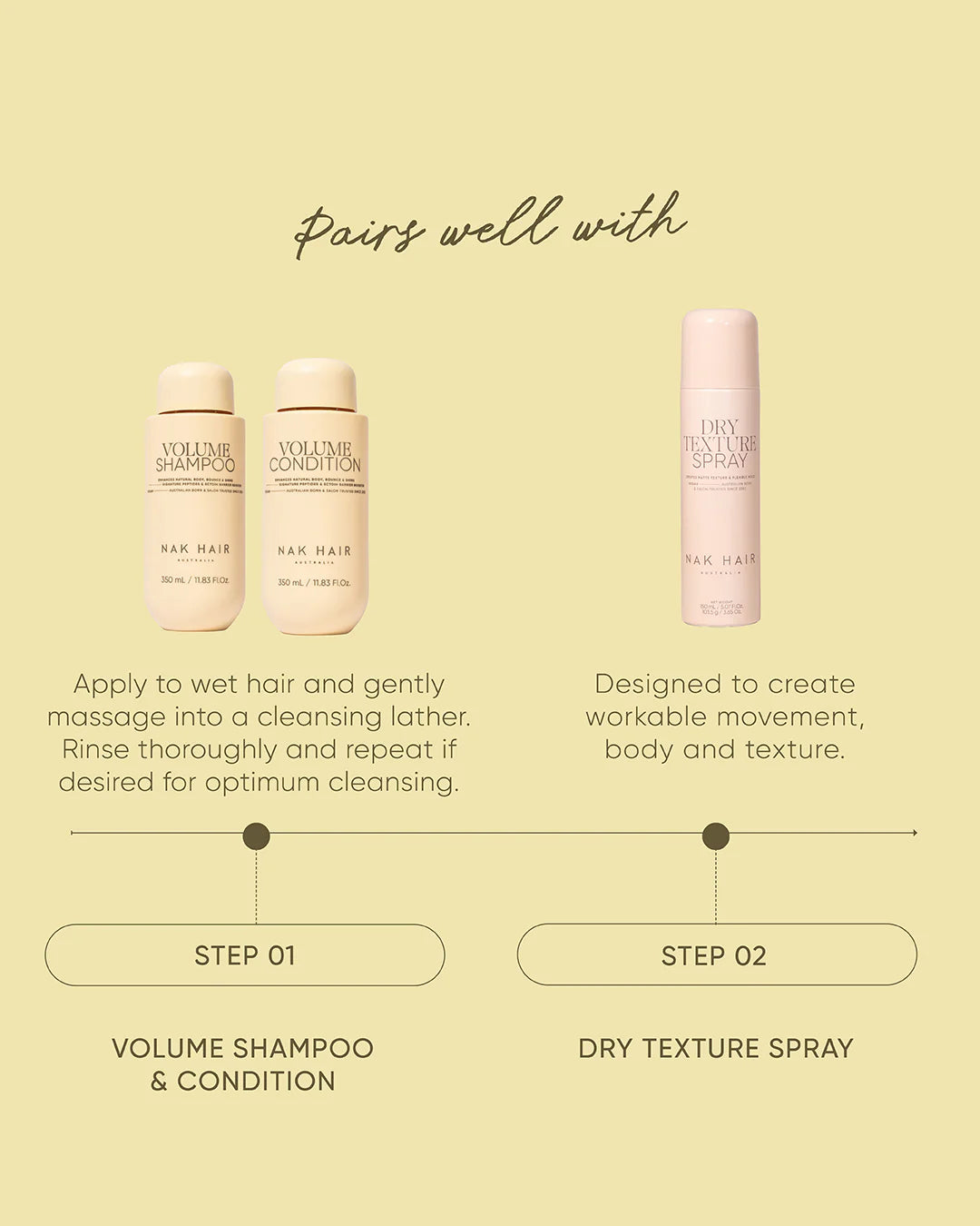 NAK hair | Volume shampoo - voor iets vetter of fijner haar