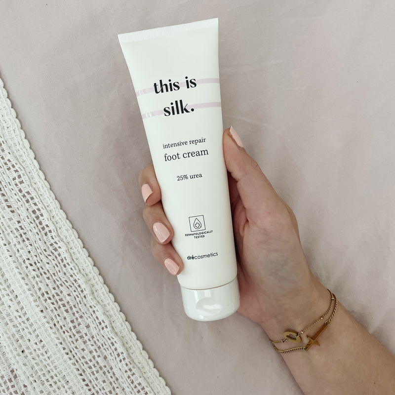 This is us this is silk voetcreme