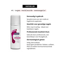 Footlogix | Nail Tincture spray tegen schimmelnagel en verkleurde teennagels