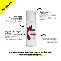 Footlogix Nagelspray 3‑pack voor verkleurde nagels