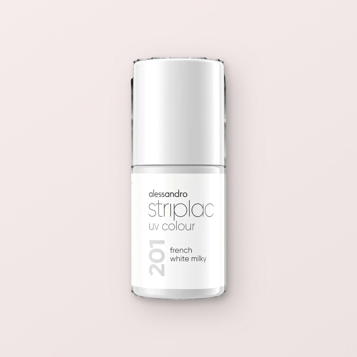 Alessandro Striplac peel or soak gellak French White Milky 201