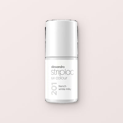 Alessandro Striplac peel or soak gellak French White Milky 201