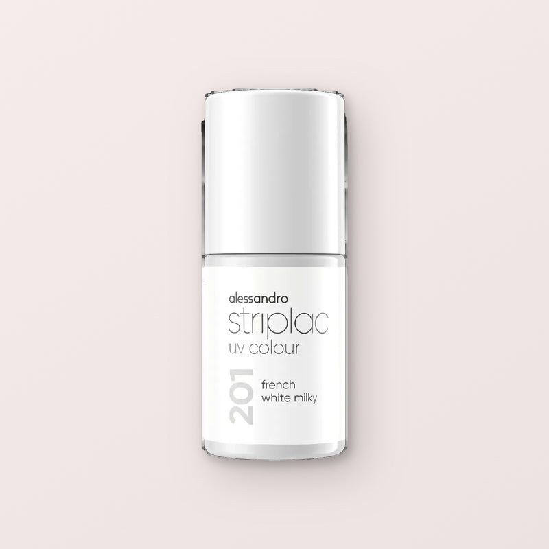 Alessandro Striplac peel or soak gellak French White Milky 201