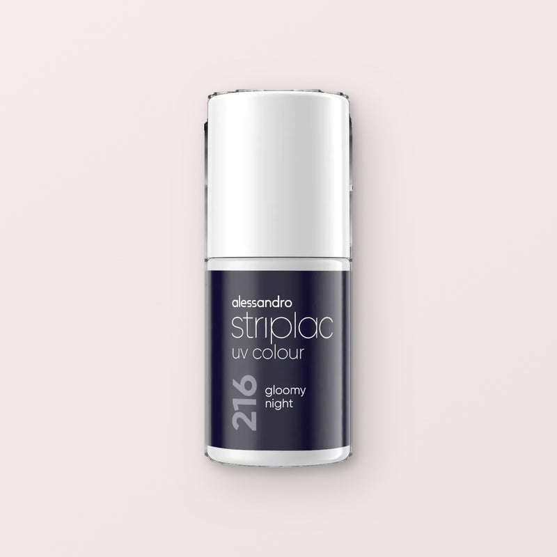 Alessandro Striplac peel or soak gellak Gloomy Night 216