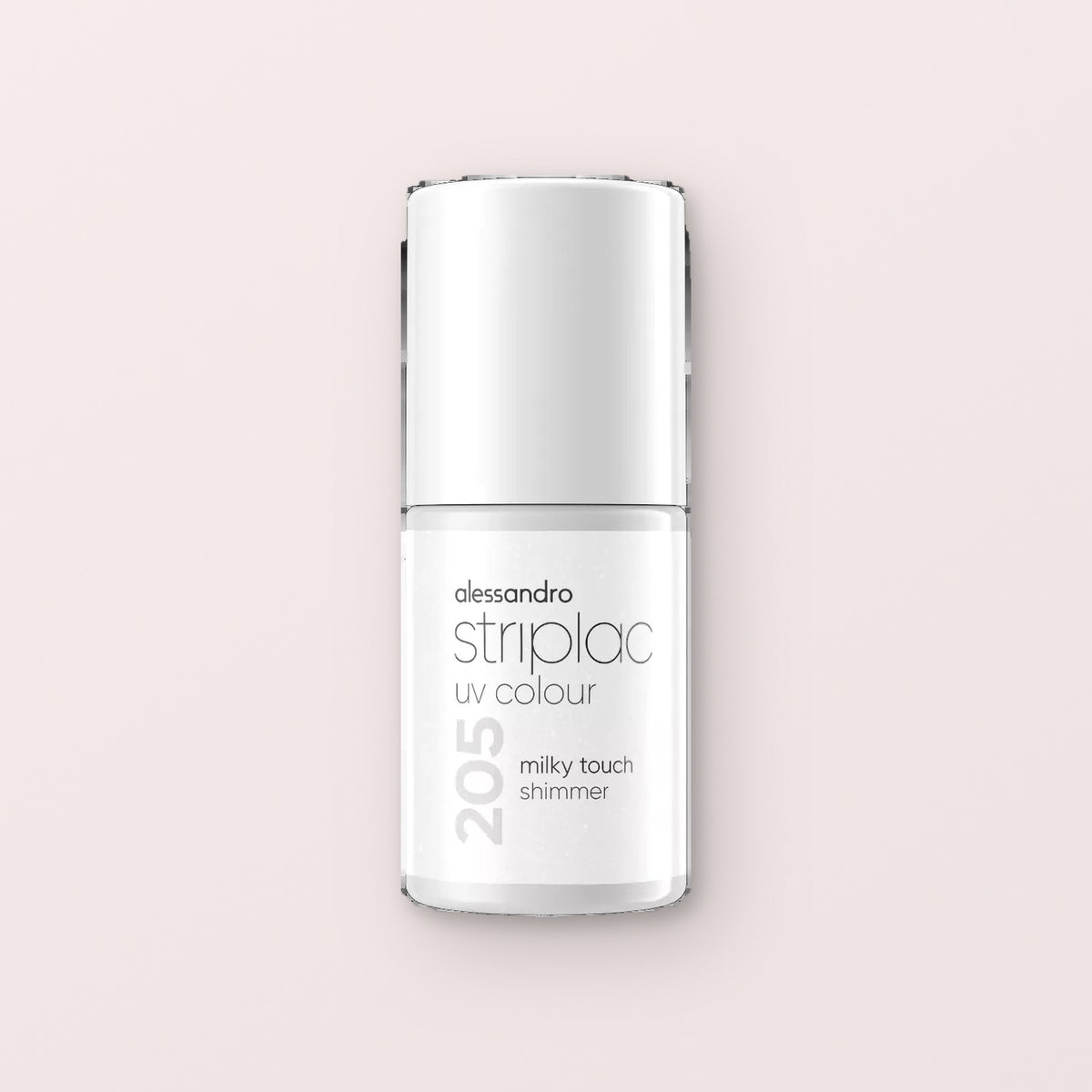 Alessandro Striplac peel or soak gellak Milky Touch Shimmer 205