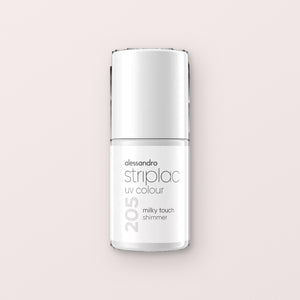 Alessandro Striplac peel or soak gellak Milky Touch Shimmer 205