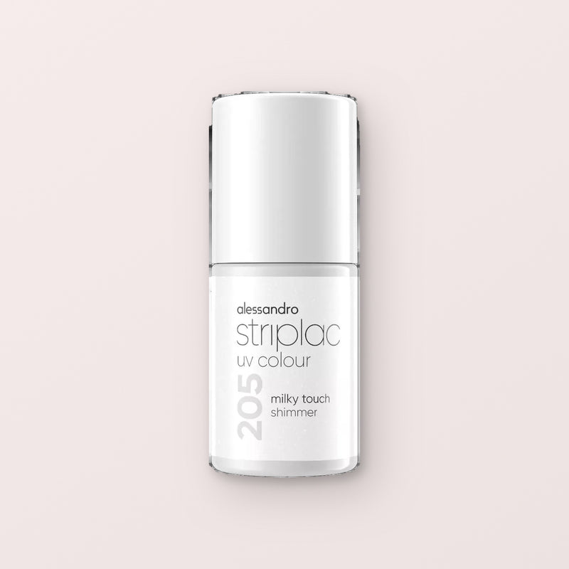 Alessandro Striplac peel or soak gellak Milky Touch Shimmer 205