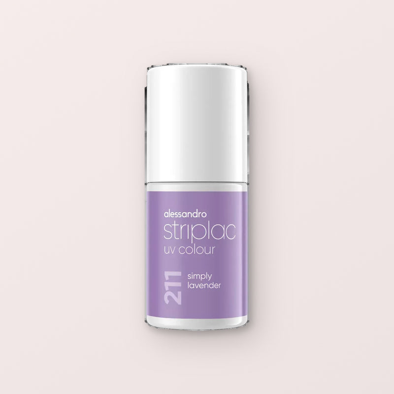 Alessandro Striplac peel or soak gellak Simply Lavender 211