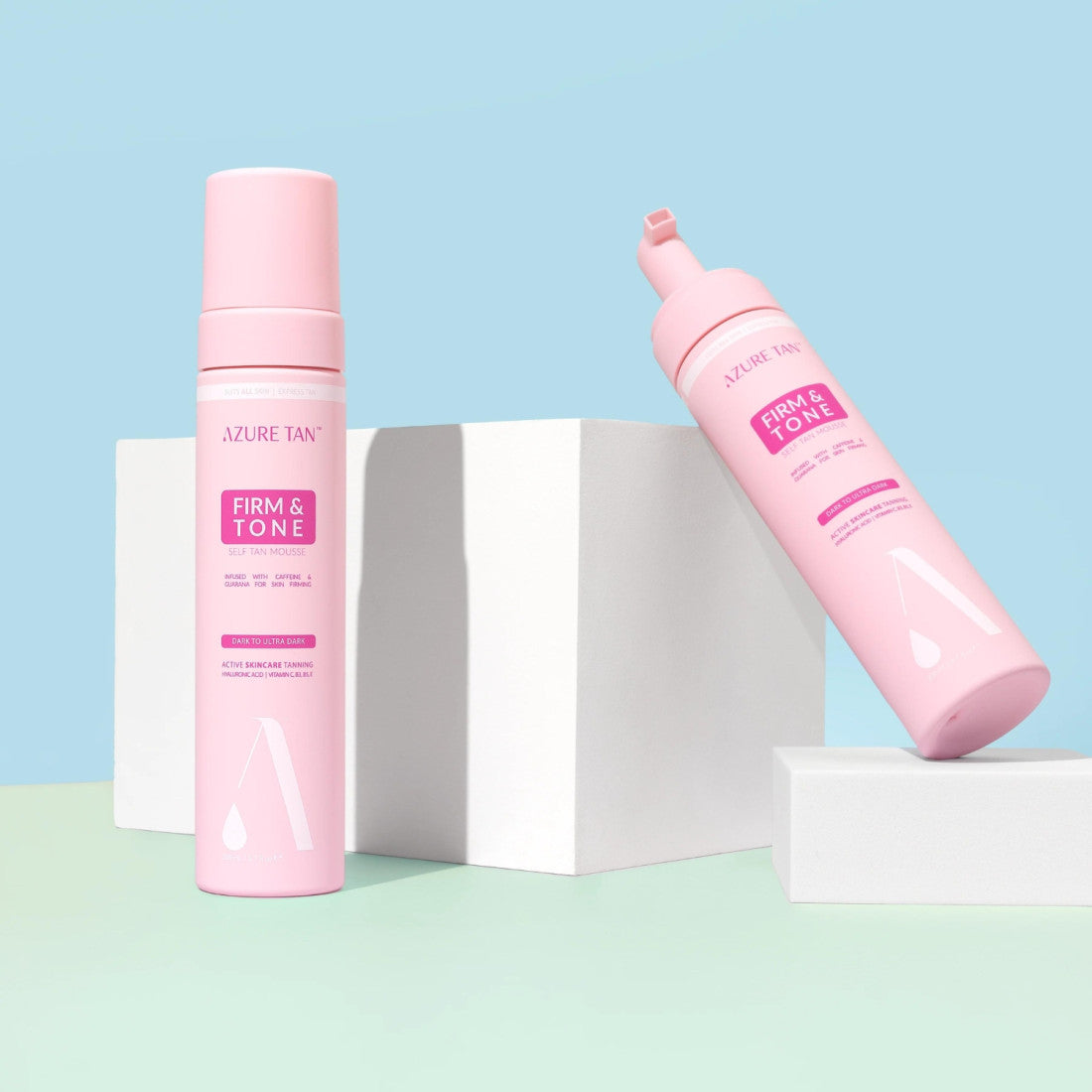 Azure Tan | Self tan mousse - Firm & Tone - dark to ultra dark